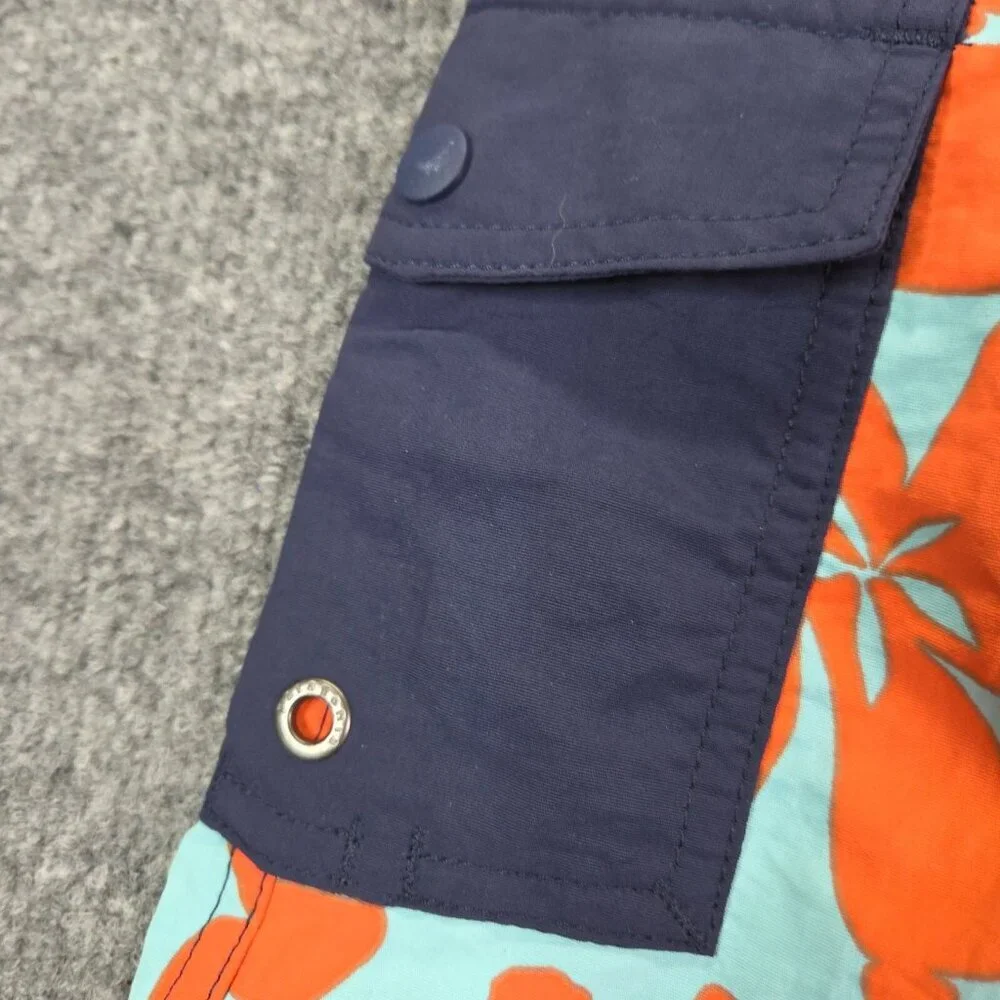 Patagonia Baggies Boardshorts Kalani Floral Paintbrush Red 10